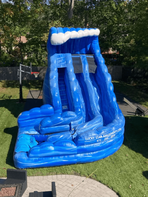 18ft Monster Wave Water Slide With Pool