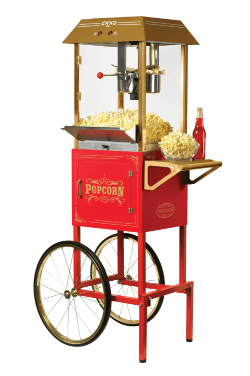 Popcorn Machine With Cart