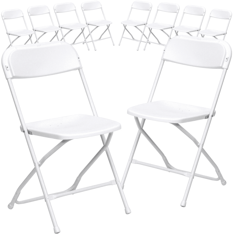 White Folding Chairs